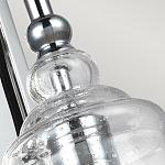 Бра с плафоном в форме колокола из прозрачного стекла с пузырьками Feiss варинант исполнения - 4 | Loft Concept в Волгограде