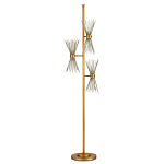 Торшер с абажурами из тонких металлических палочек Wild Thorns варинант исполнения - 2 | Loft Concept в Волгограде