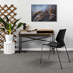 Стол рабочий в стиле лофт с ящиком и нишей для хранения Urban Style Space варинант исполнения - 4 | Loft Concept в Волгограде