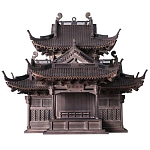 Макет Китайская пагода макет древней традиционной архитектуры варинант исполнения - 2 | Loft Concept в Волгограде
