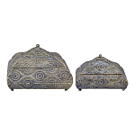 Набор из двух шкатулок с эффектом патинирования Austronesian Caskets варинант исполнения - 1 | Loft Concept в Волгограде