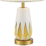 Настольная лампа с абажуром Femia White Gold Table Lamp варинант исполнения - 3 | Loft Concept в Волгограде
