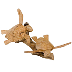 Статуэтка из дерева черепахи Animals of the World 25 варинант исполнения - 3 | Loft Concept в Волгограде