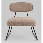 Кресло лаунж Kate букле капучино варинант исполнения - 4 | Loft Concept в Волгограде