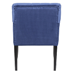 Кресло Addison Chic Armchair deep blue velour варинант исполнения - 3 | Loft Concept в Волгограде