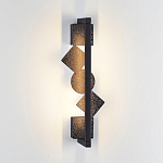 Светодиодное бра черного цвета Suprematism Ice Crack варинант исполнения - 3 | Loft Concept в Волгограде