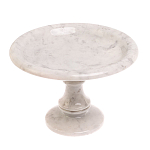 Фруктовница большая из натурального камня Мрамор Белый Natural Stone Fruit Bowls варинант исполнения - 2 | Loft Concept в Волгограде