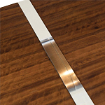 Консоль прямоугольная с выдвижным ящиком на прозрачных ножках Hitchcock варинант исполнения - 3 | Loft Concept в Волгограде