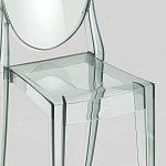 Прозрачный стул с серым оттенком LOUIS GHOST CHAIR варинант исполнения - 7 | Loft Concept в Волгограде