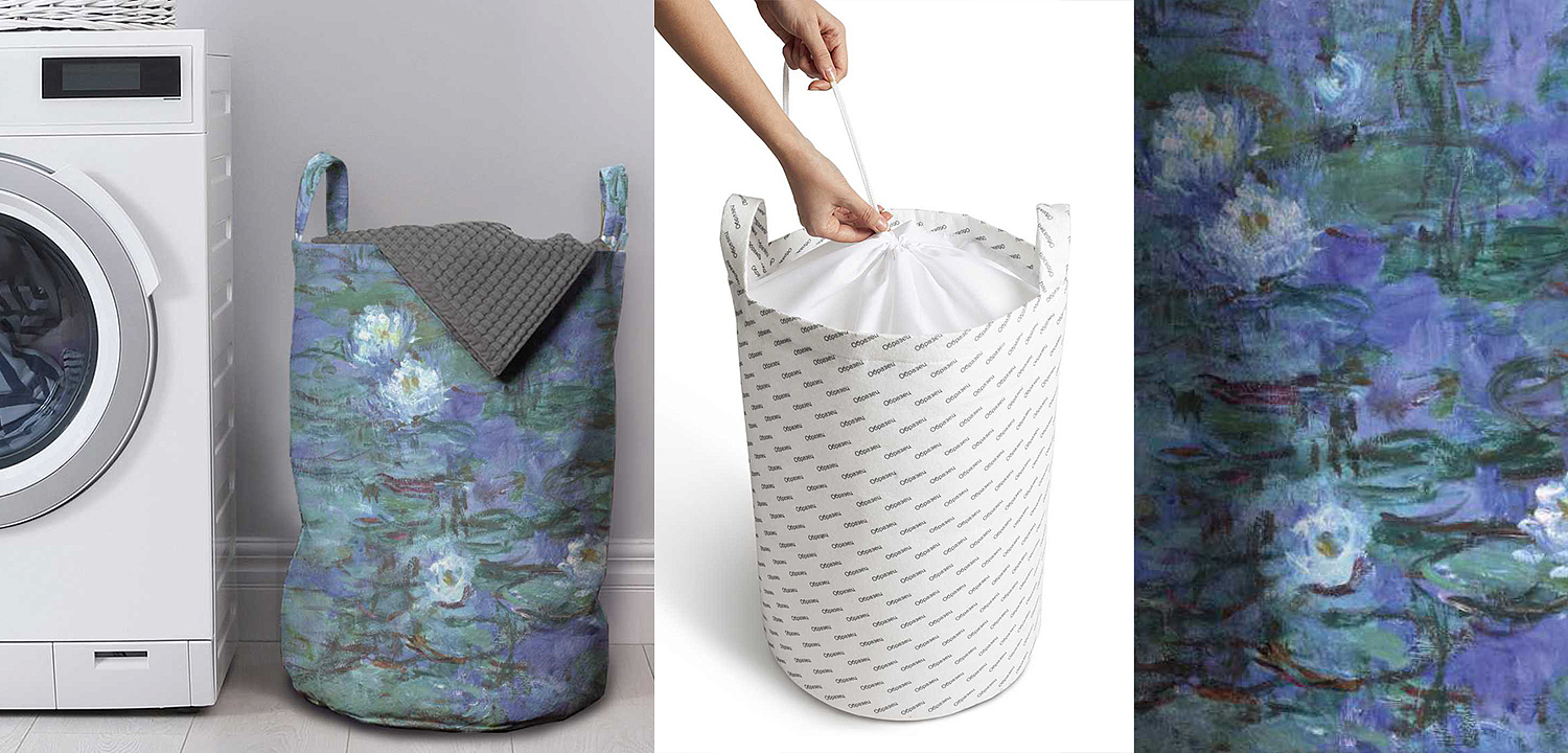 Корзина Lilies Impressionism Basket Корзина Lilies Impressionism Basket - Loft-Concept в Волгограде