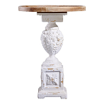 Приставной столик с резным античным узором Antique Engraving варинант исполнения - 2 | Loft Concept в Волгограде