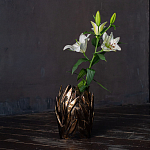 Ваза «Золотая» варинант исполнения - 2 | Loft Concept в Волгограде