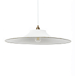 Подвесной вязаный белый светильник «Токио»  варинант исполнения - 1 | Loft Concept в Волгограде