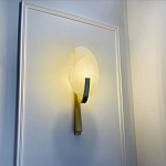 Бра с мраморным рассеивателем овальной формы Torch варинант исполнения - 6 | Loft Concept в Волгограде