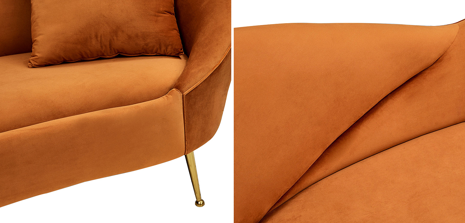 Диван Prudence Orange Sofa Диван Prudence Orange Sofa - Loft-Concept в Волгограде
