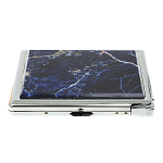 Портсигар на 10 сигарет с газовой зажигалкой из натурального камня Содалит Stone Cigarettes Cases варинант исполнения - 5 | Loft Concept в Волгограде