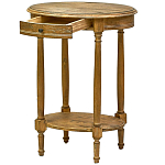 Деревянный овальный кофейный стол Margery Provence Coffee Table варинант исполнения - 2 | Loft Concept в Волгограде