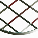 Дизайнерский круглый кофейный стол со стеклянной столешницей Gio Ponti D.555.1 Coffee Table варинант исполнения - 4 | Loft Concept в Волгограде