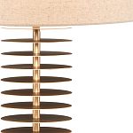 Настольная лампа с корпусом из металлических дисков Skyscraper варинант исполнения - 1 | Loft Concept в Волгограде