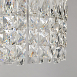 Потолочный светильник круглый с прозрачными подвесками Lunet варинант исполнения - 14 | Loft Concept в Волгограде