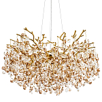 Люстра с хрустальными подвесками Fairytree Gold Crystal Chandelier 10 варинант исполнения - 1 | Loft Concept в Волгограде