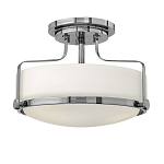 Потолочный светильник с круглым матовым белым плафоном Hinkley варинант исполнения - 9 | Loft Concept в Волгограде