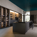 Кухонный гарнитур из массива дуба и камня Ratio Dada Engenereed варинант исполнения - 1 | Loft Concept в Волгограде