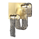 Бра волнистой формы из фактурного стекла Wave варинант исполнения - 2 | Loft Concept в Волгограде