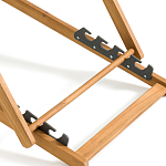 Шезлонг из акации и ткани Venezuela варинант исполнения - 9 | Loft Concept в Волгограде