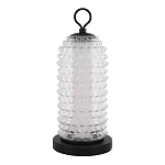 Настольная лампа с прозрачным факутрным стеклянным плафоном Sonora варинант исполнения - 2 | Loft Concept в Волгограде