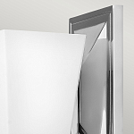 Бра с белым матовым плафоном на прямоугольном основании цвета хром Hinkley варинант исполнения - 2 | Loft Concept в Волгограде