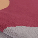 Плед из хлопка с абстрактным принтом Elysian Flow Ember варинант исполнения - 4 | Loft Concept в Волгограде