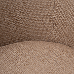 Кресло вращающееся черно-золотая рогожка Julia Armchair Golden Belt варинант исполнения - 4 | Loft Concept в Волгограде