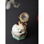 Подсвечник в виде кошки из фарфора с бронзовыми элементами Paradise Cat варинант исполнения - 6 | Loft Concept в Волгограде