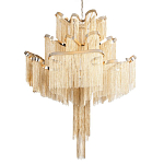 Люстра металлическая Rain of metal варинант исполнения - 1 | Loft Concept в Волгограде