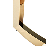 Столик журнальный золотой с темным стеклом Tastiness варинант исполнения - 2 | Loft Concept в Волгограде