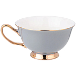 Чайная пара из фарфора 200 мл Grey Tea Porcelain Set варинант исполнения - 2 | Loft Concept в Волгограде