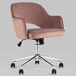 Кресло для компьютерного стола Veloury Pink варинант исполнения - 2 | Loft Concept в Волгограде