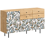 Буфет с принтом на дверцах Elise Cupboard варинант исполнения - 4 | Loft Concept в Волгограде