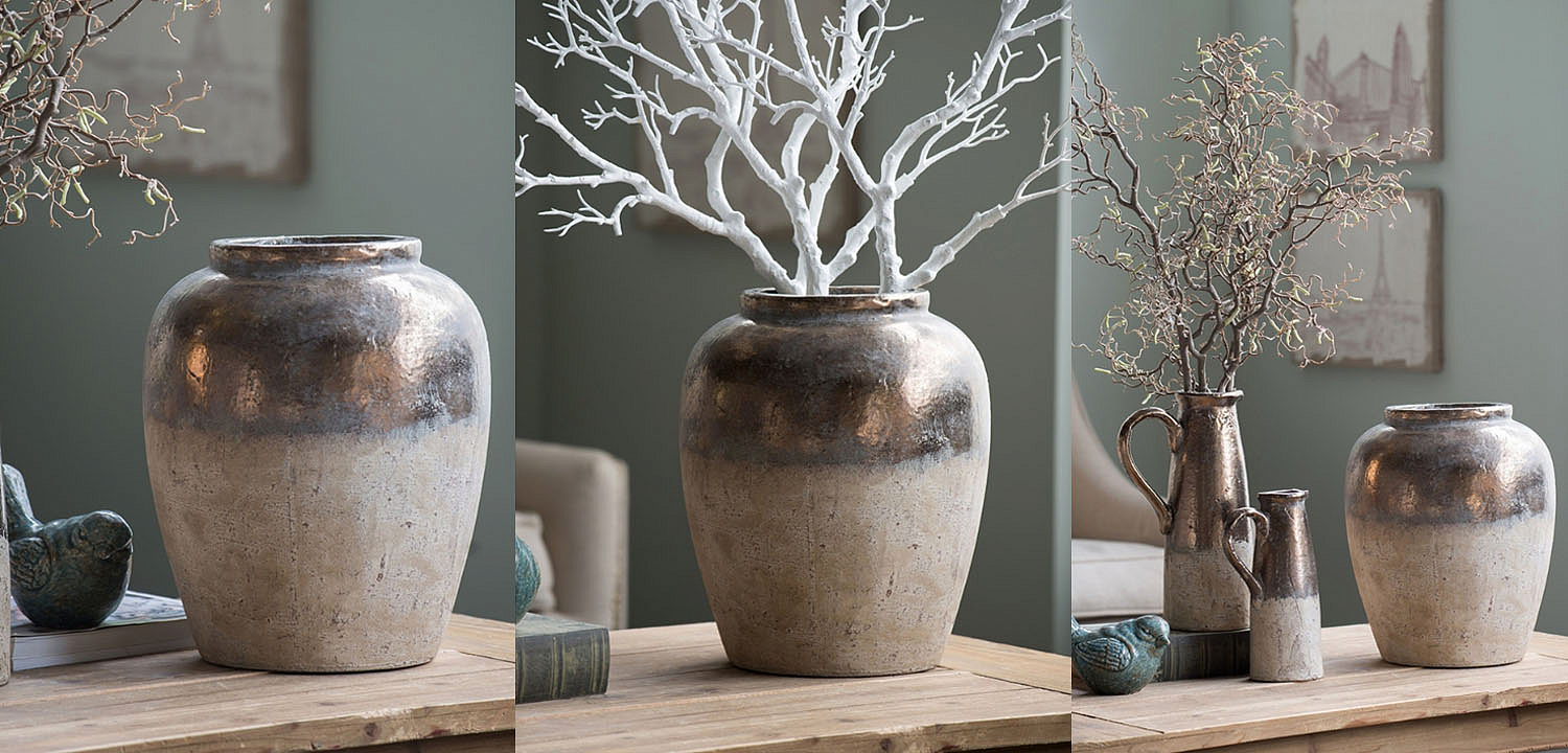 Ваза Vase Argenta metal 40 Ваза Vase Argenta metal 40 - Loft-Concept в Волгограде