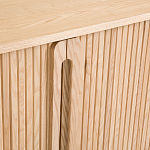 Длинный низкий буфет с 2-мя раздвижными дверцами Toinette Light Cupboard варинант исполнения - 12 | Loft Concept в Волгограде