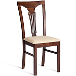 Стул деревянный с узором ручной работы Espresso варинант исполнения - 1 | Loft Concept в Волгограде