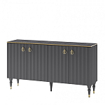 Консоль с фасадами цвета графит Antique Order Graphite варинант исполнения - 2 | Loft Concept в Волгограде