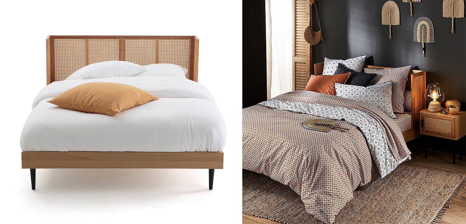 Кровать Nora Wicker Bed Кровать Nora Wicker Bed - Loft-Concept в Волгограде