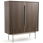 Шкаф из серого дуба Sawada Gray Oak Cabinet варинант исполнения - 2 | Loft Concept в Волгограде