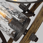 Люстра с цилиндрическим плафонами из толстого волнистого стекла в индустриальном стиле Feiss варинант исполнения - 16 | Loft Concept в Волгограде