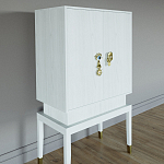 Кабинетный шкаф Elsa Dreams White с 2-мя ящиками варинант исполнения - 1 | Loft Concept в Волгограде