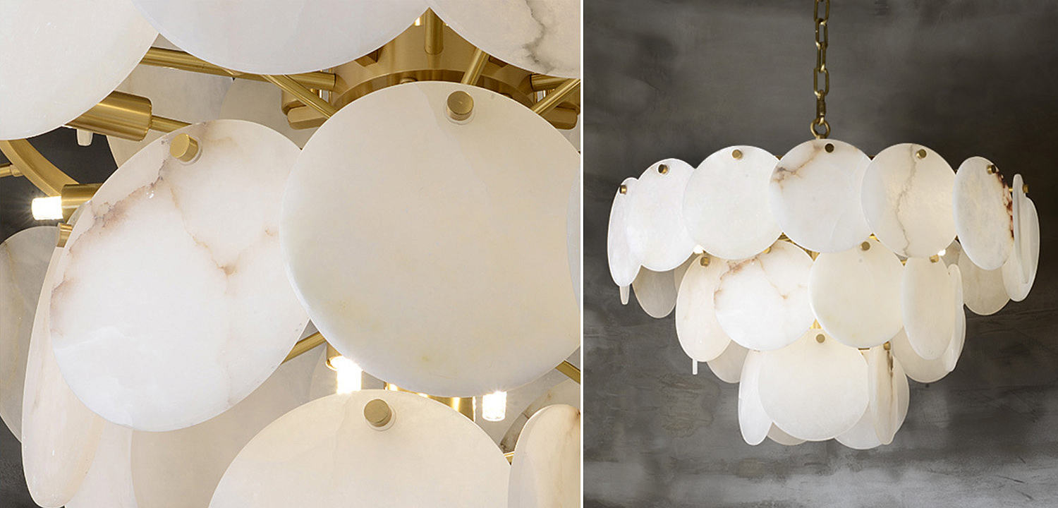 Люстра Letizia Marble Three Tiered Chandelier Люстра Letizia Marble Three Tiered Chandelier - Loft-Concept в Волгограде