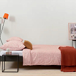 Постельное белье розового цвета с рисунком 150х200 см Blossom Essence варинант исполнения - 3 | Loft Concept в Волгограде