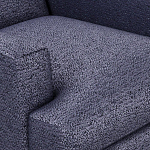 Мебельная ткань Шенилл синий цвет 138 см T4-33 варинант исполнения - 6 | Loft Concept в Волгограде